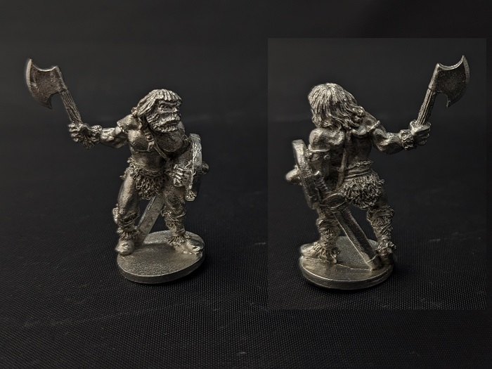 Barbarian with Hand axe