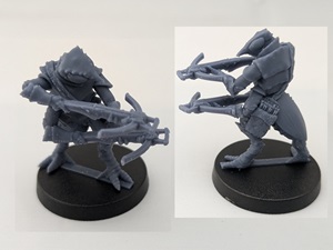 Apsis Insectoid with Crossbows STL File
