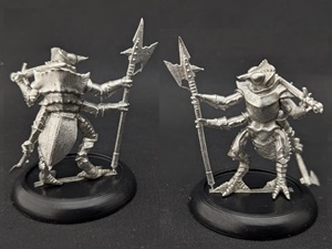 Apsis Insectoid Elite Guard with Halberd