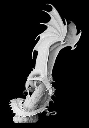 Viszeralyn, Limited Edition Great Oracle Dragon, Resin